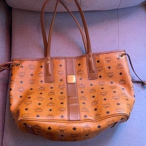 Mcm shopper tote
